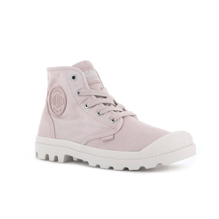 Bottes Palladium Pampa Hi Femme Rose | FR IRM146N